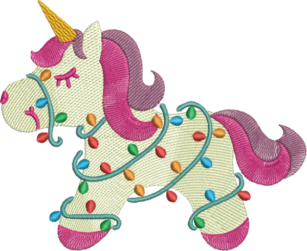 Unicornio de Natal 1